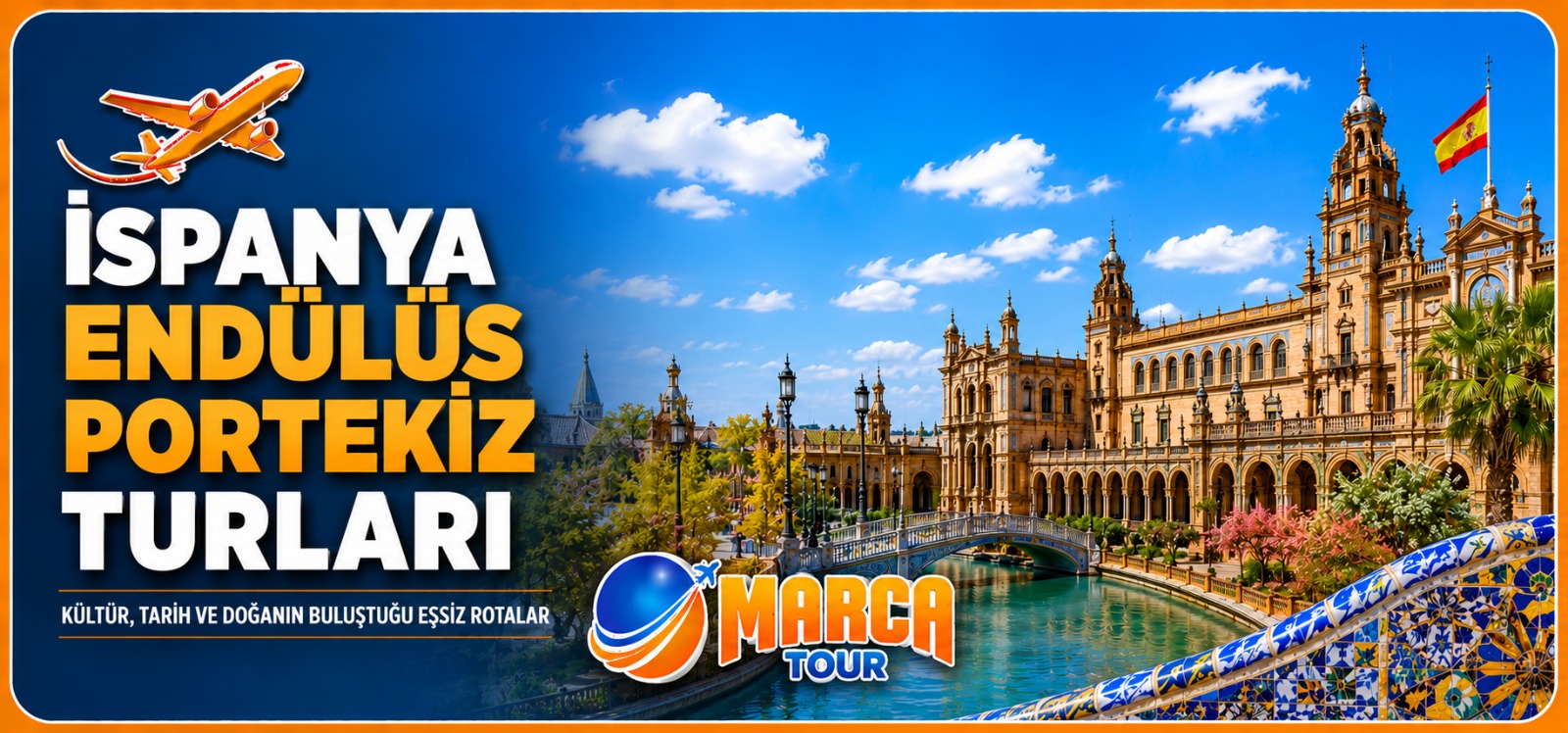 İzmir Çıkışlı Uçakla, İspanya, Endülüs, Portekiz Turları