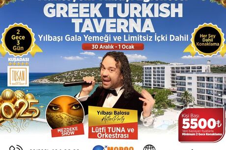 Tusan Beach Resort / Kuşadası / 2025 Yılbaşı